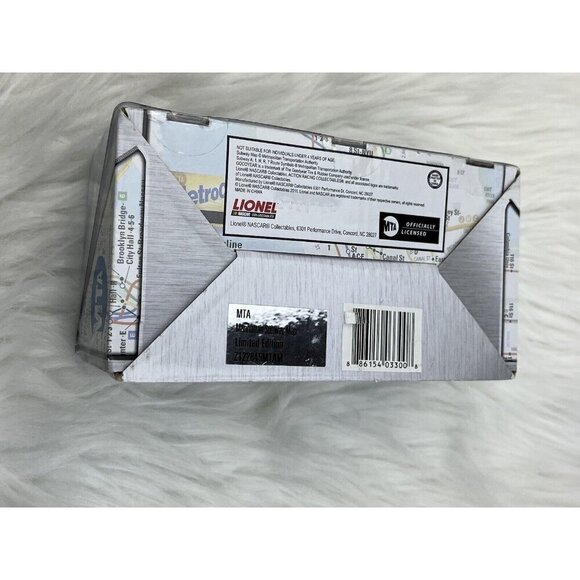 New LIONEL NASCAR MTA Manhattan Subway Map Limited Edition 1:24 Collectable Car - Picture 12 of 12